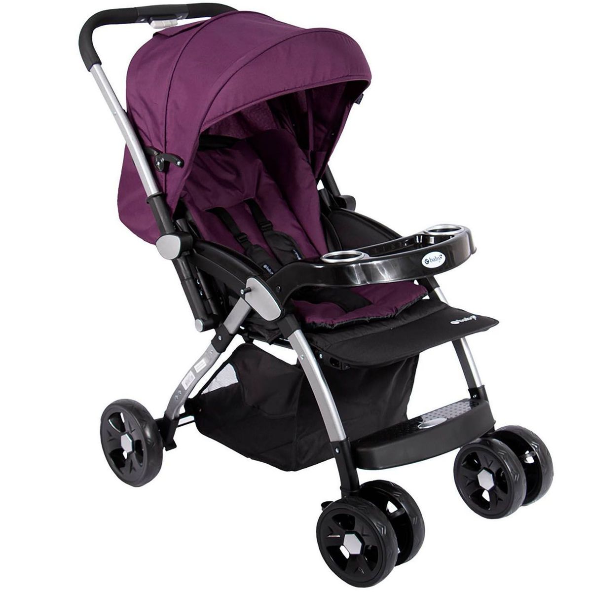 EBABY - Coche De Paseo Ebaby Kuper Mango Reversible Morado