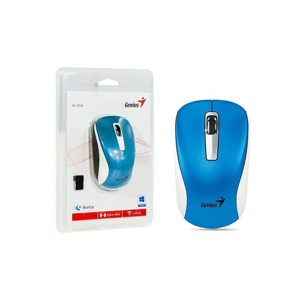 GENIUS - Mouse Inalambrico GENIUS NX-7010 AZUL
