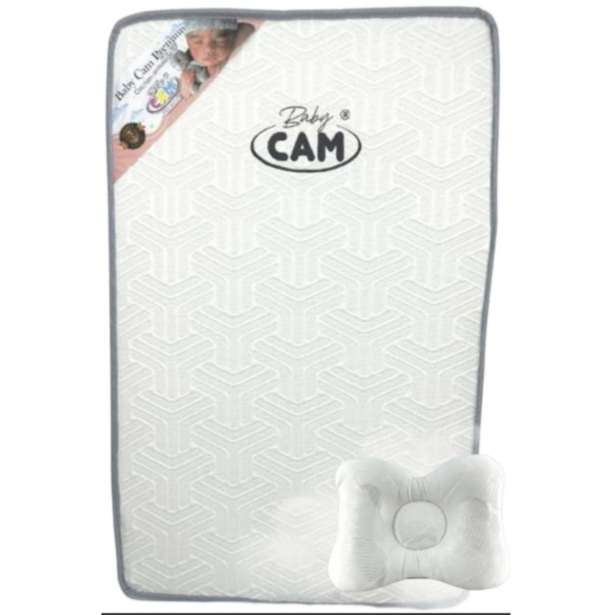 CAM - Colchón de Bebe para Cunas Pack and Play CAM 10 x 67 x 110 cm.