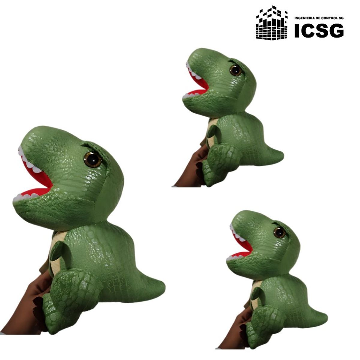 GENERICO - Peluche de Dinosaurio Verde en Calidad Premium