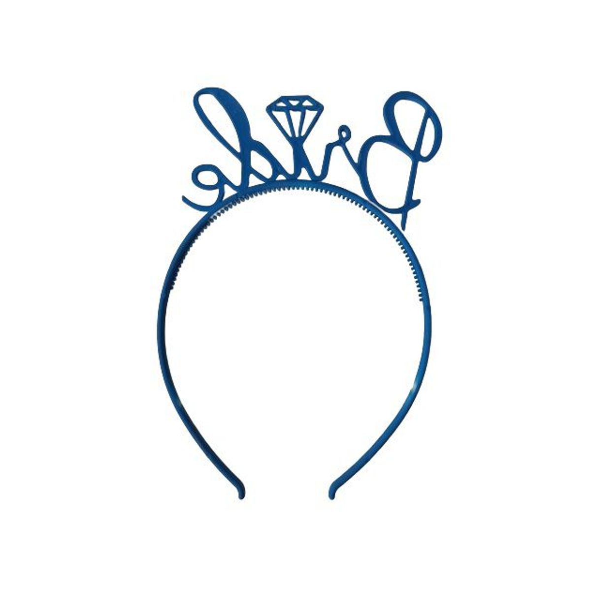 GENERICO - Vincha azul despedida de soltera Bride novia