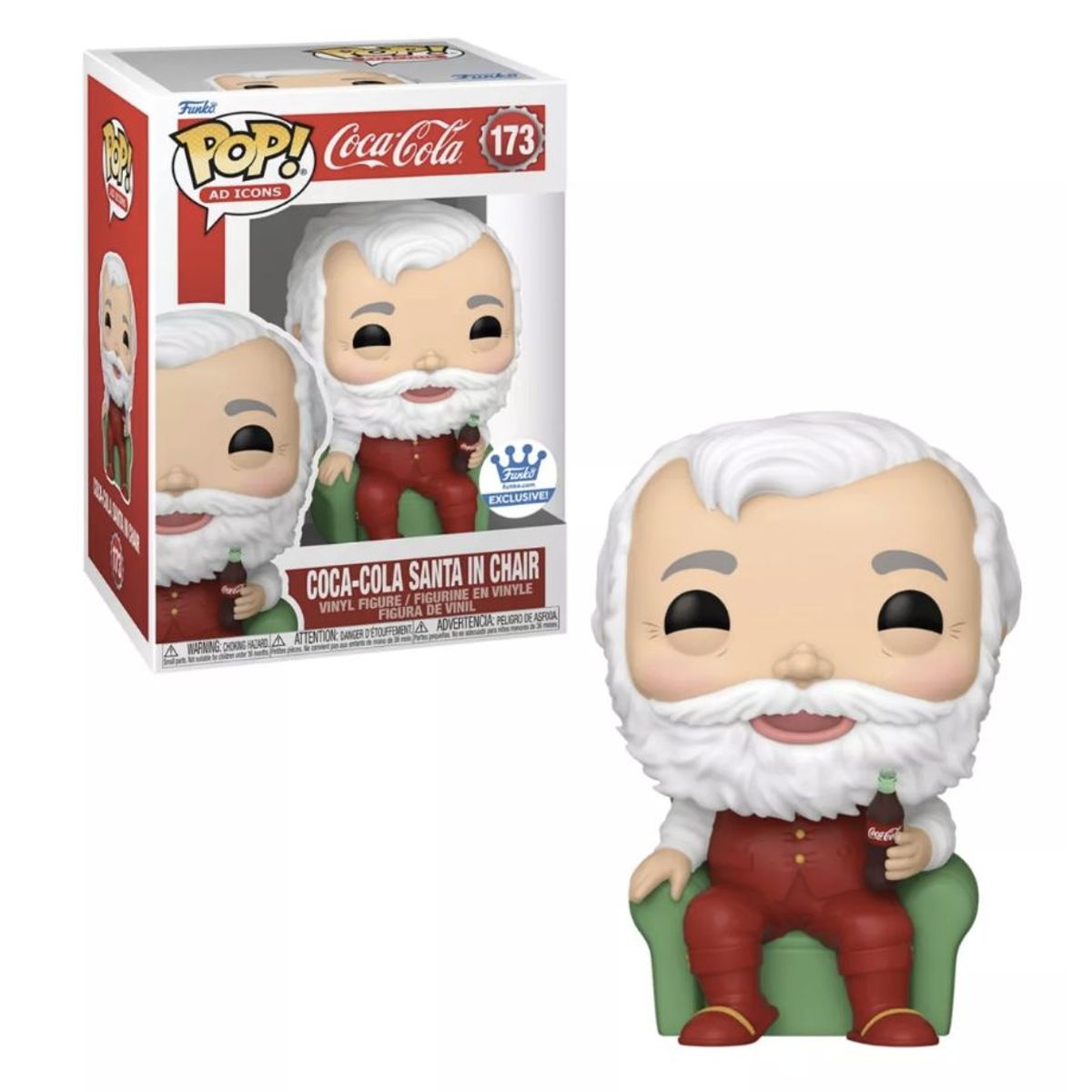 FUNKO - Papa Noel Coca Cola Funko Pop 173 Navidad Exclusivo