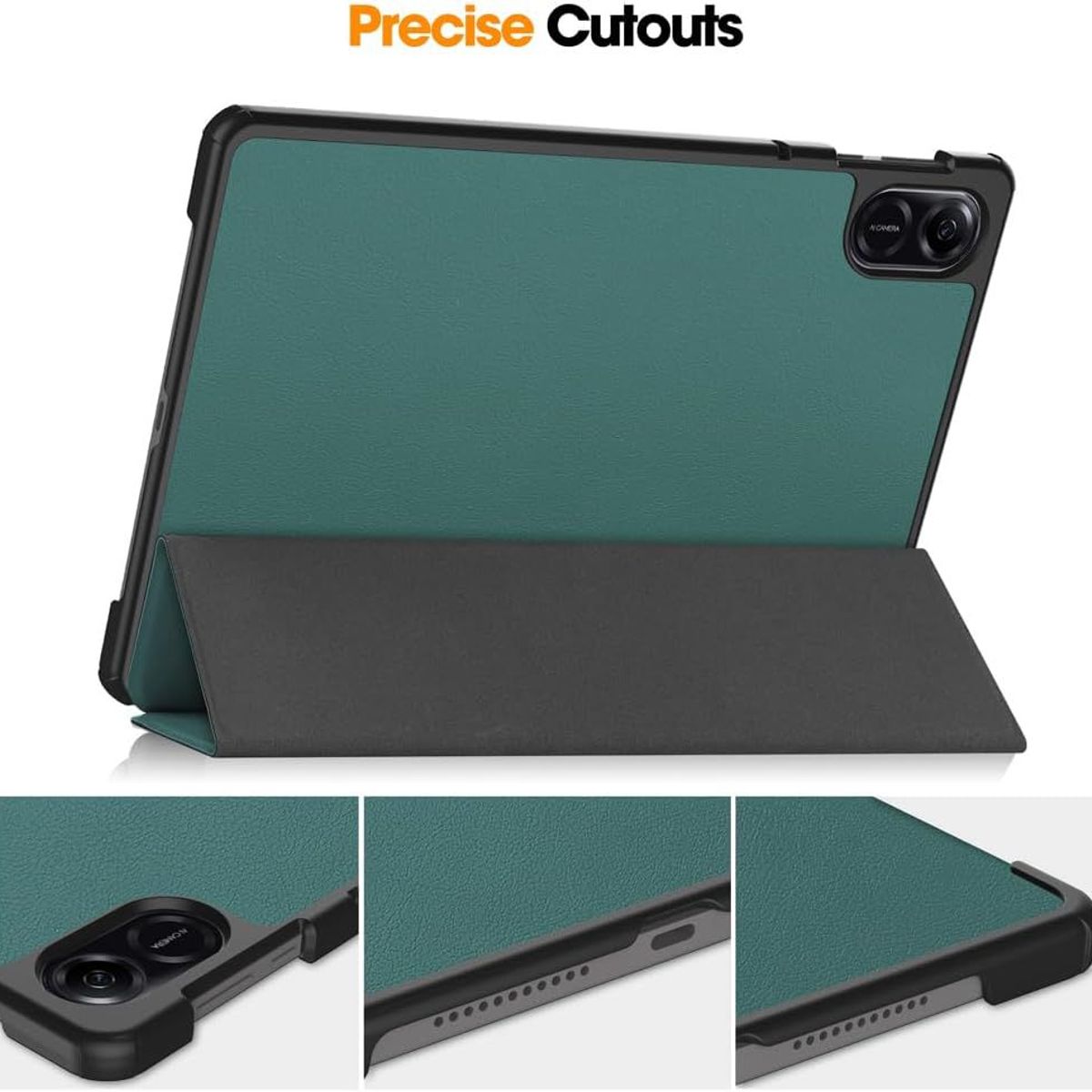 FUNDAANTIGOLPES - Funda Bookcover para Tablet Huawei Honor PAD X9 11.5 Verde