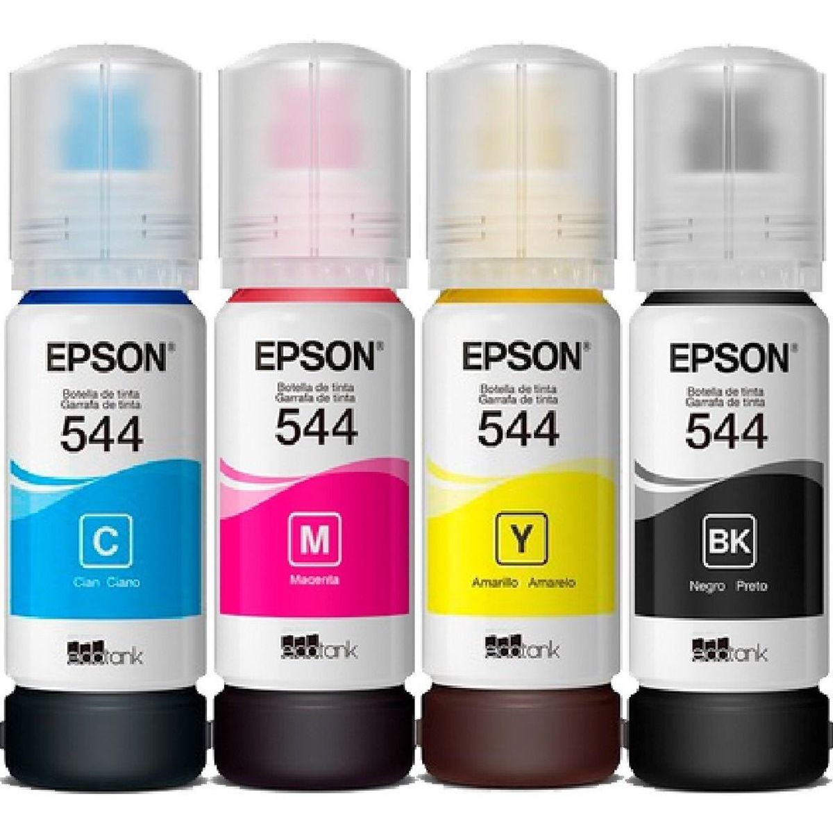 EPSON - Tinta epson t544 SETx4 T544120-AL T544220-AL T544320-AL T544420-AL 15c