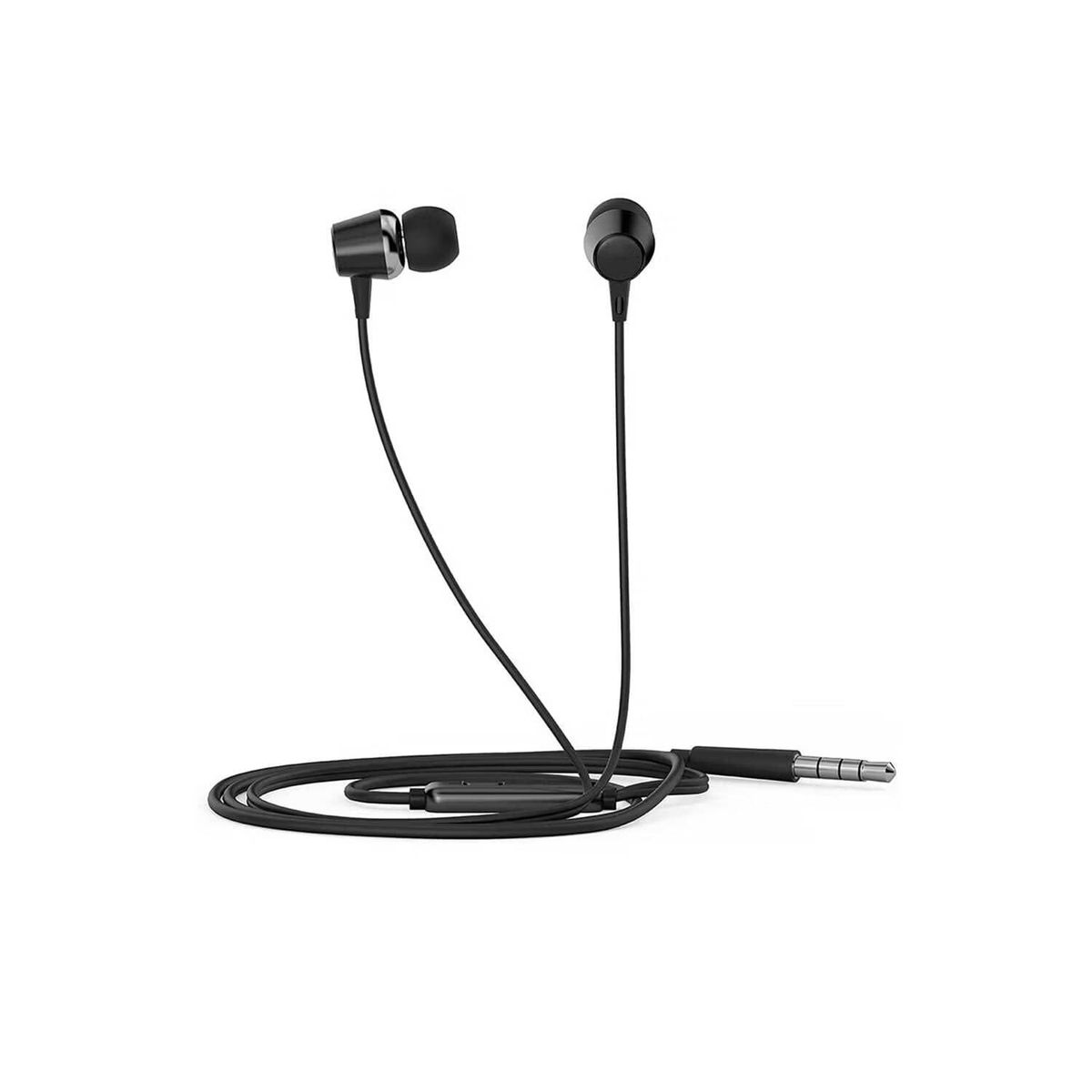 HP - Audífono Intrauricular HP con Cable DHE-7000BK Negro