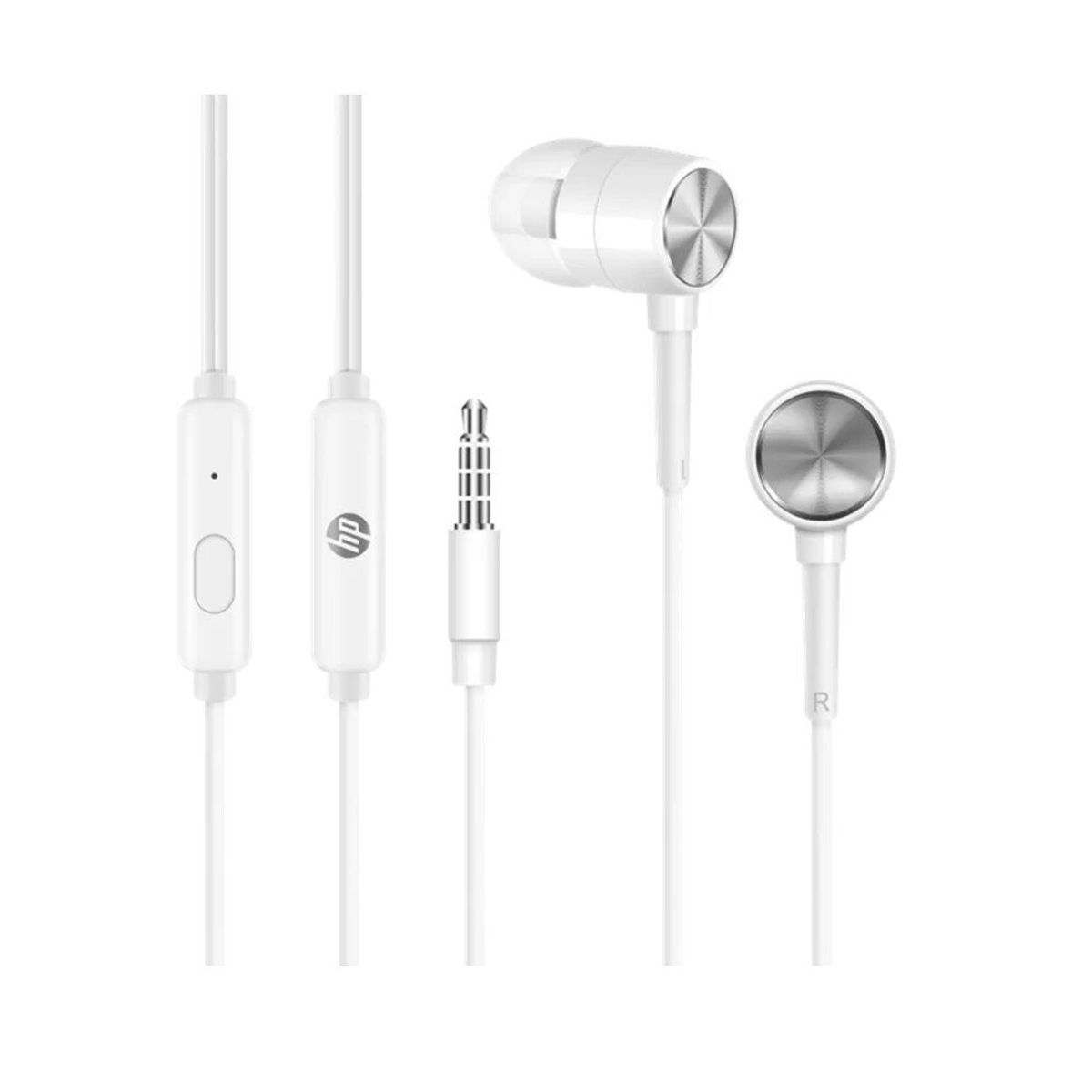 HP - Audífonos Intrauriculares HP con Cable DHH-1112 Blanco