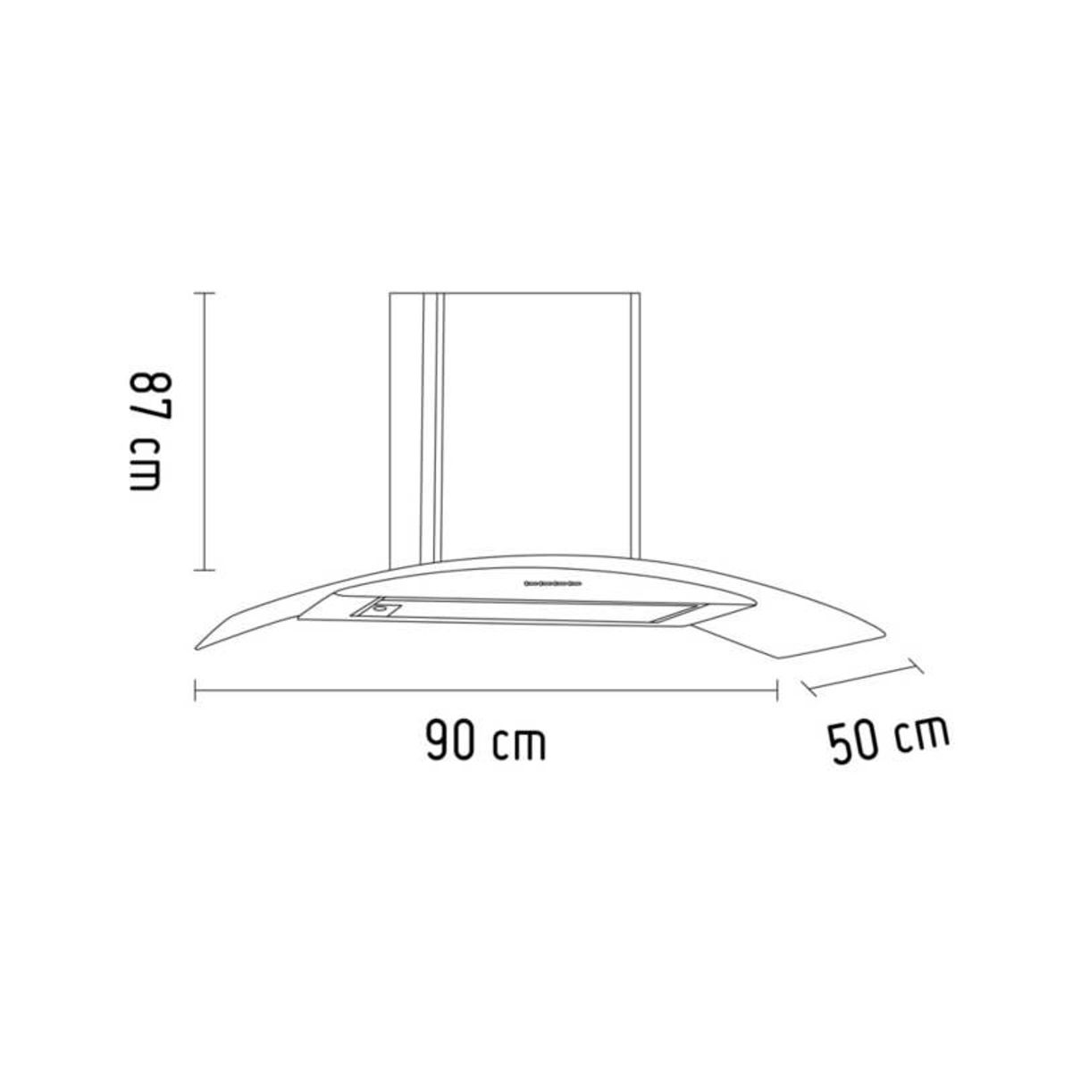 ELECTROLUX - Campana ELECTROLUX 90 cm EJWB362TDIS