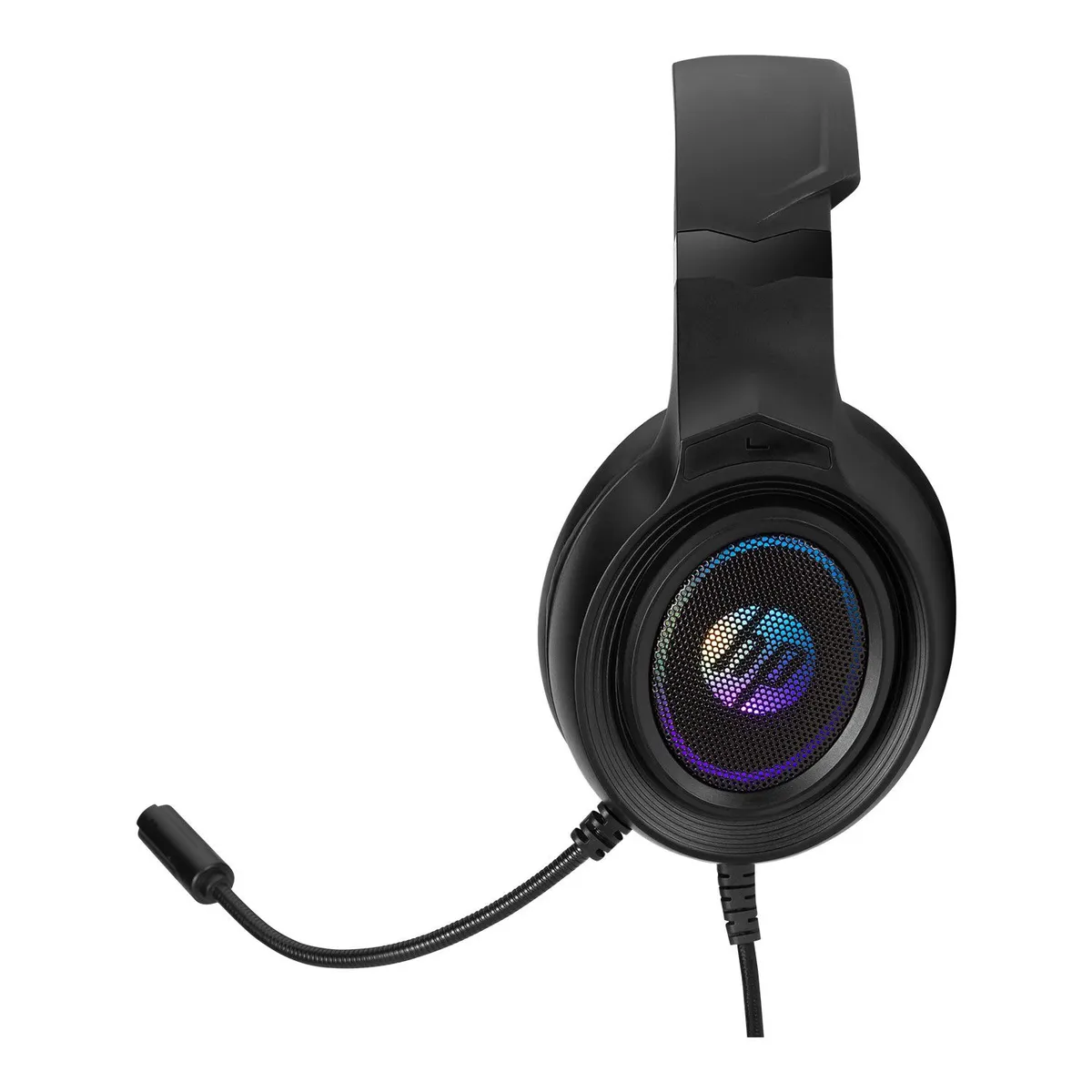 HP - Audífonos Estéreo LED HP con Micrófono DHE-8008 Negro