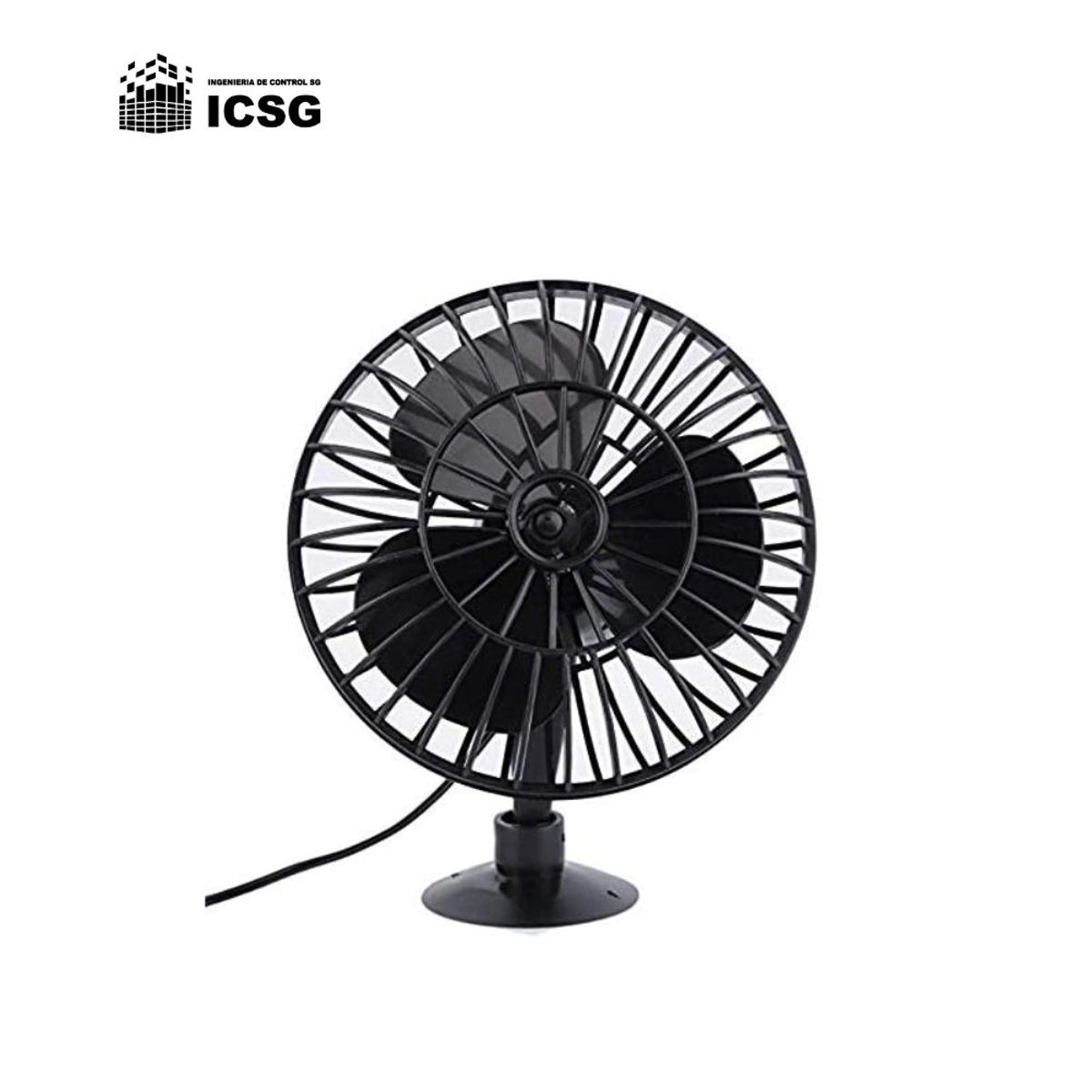 GENERICO - Ventilador Para Auto 5pulg Oscilador Safari