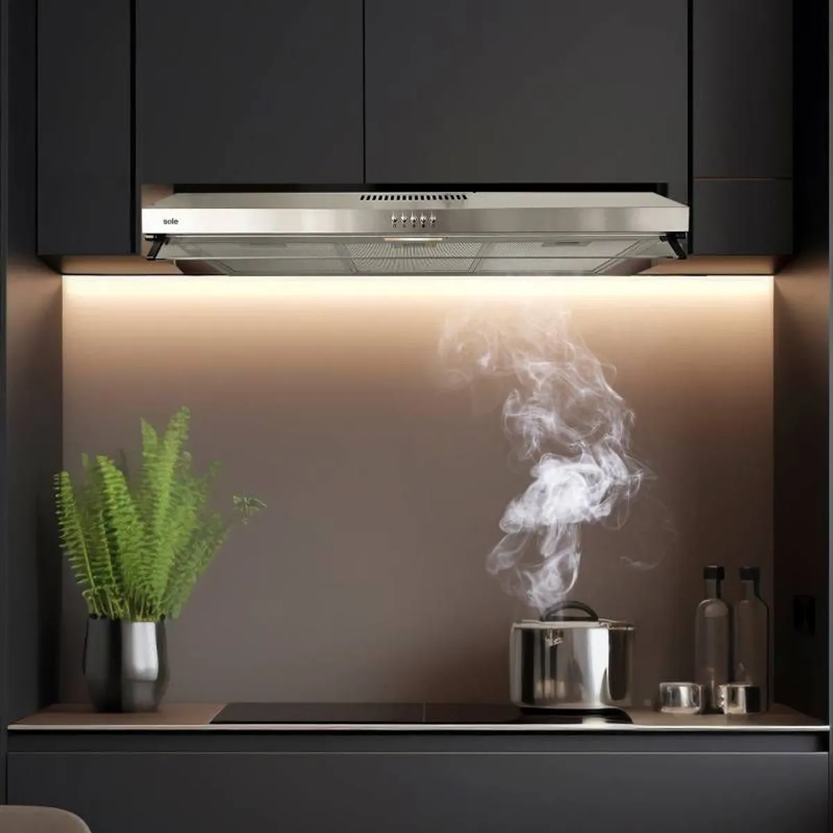 SOLE - Campana  SOLE  Roma De 90 Cm 2 Motor TURE17CO