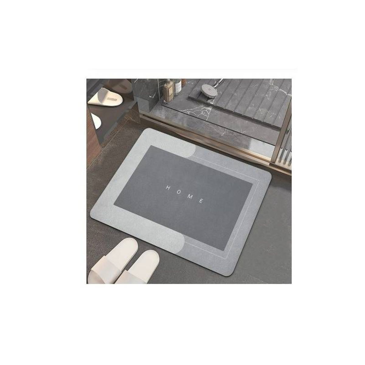 GENERICO - Piso ducha antideslizante Tapete de Baño