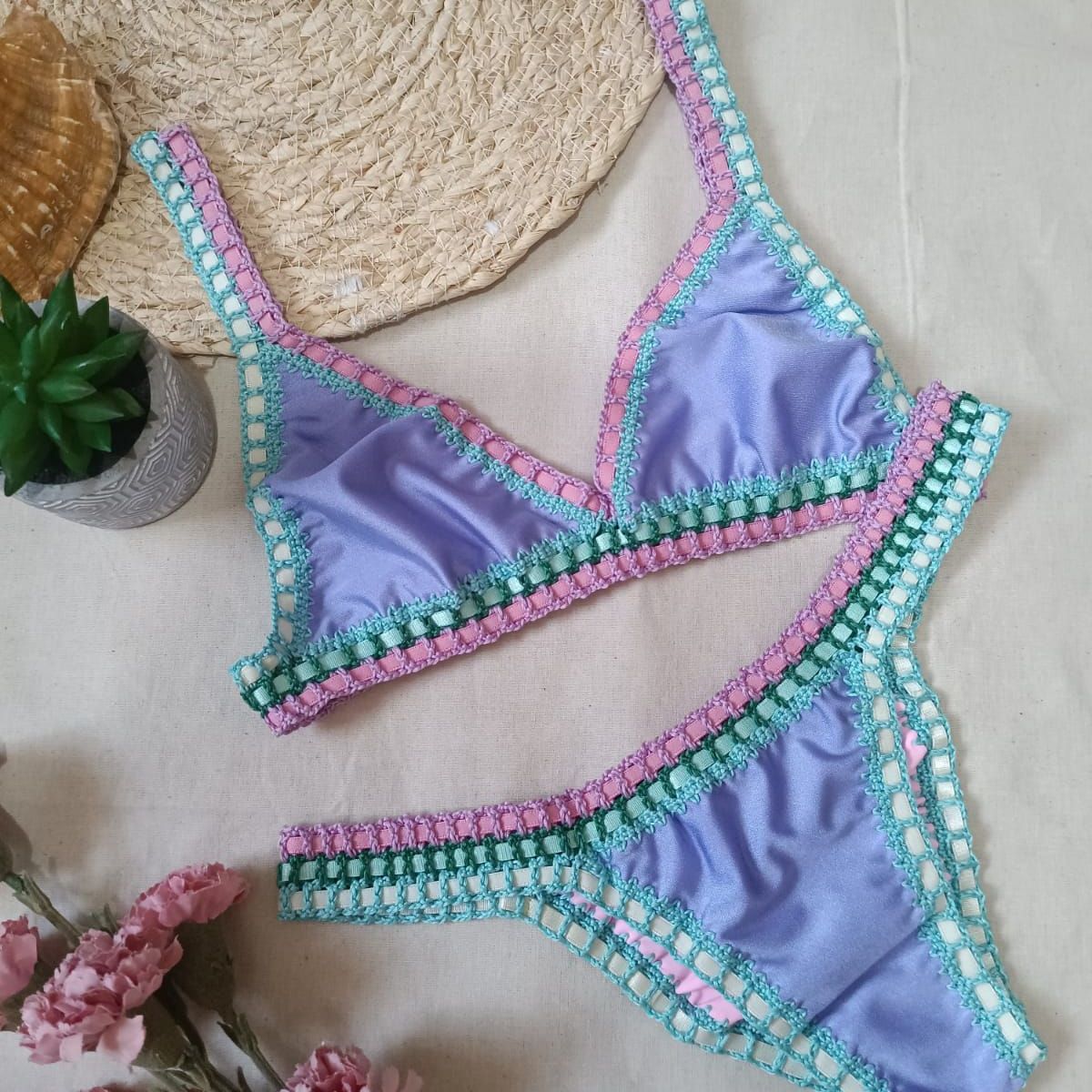 GENERICO - Conjunto bikini reversible