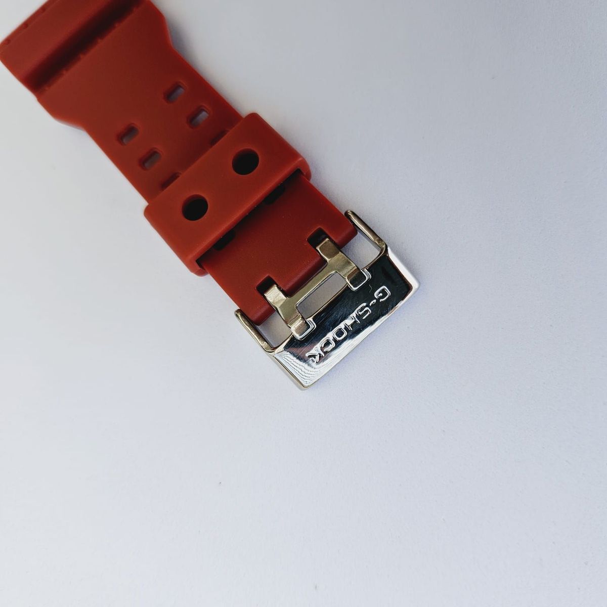 GENERICO - Correa Repuesto + Bisel para CASIO G-SHOCK GA-700 - Rojo