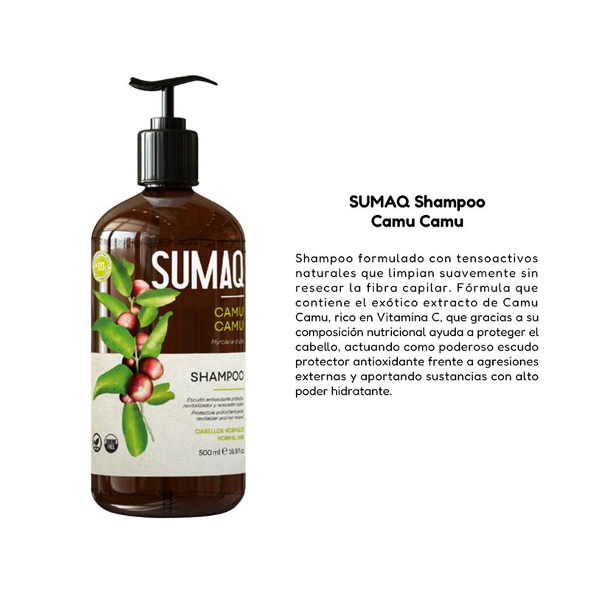 SUMAQ - Pack SUMAQ con Extracto de Camu Camu + Spray Capilar Aguaymanto