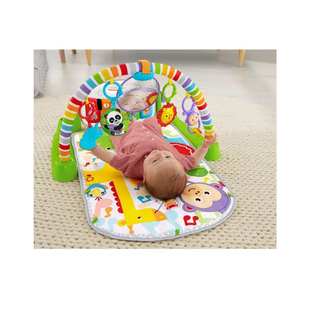 IDEAL - Gimnasio Ideal Para Bebé Multifunción Sophia Verde