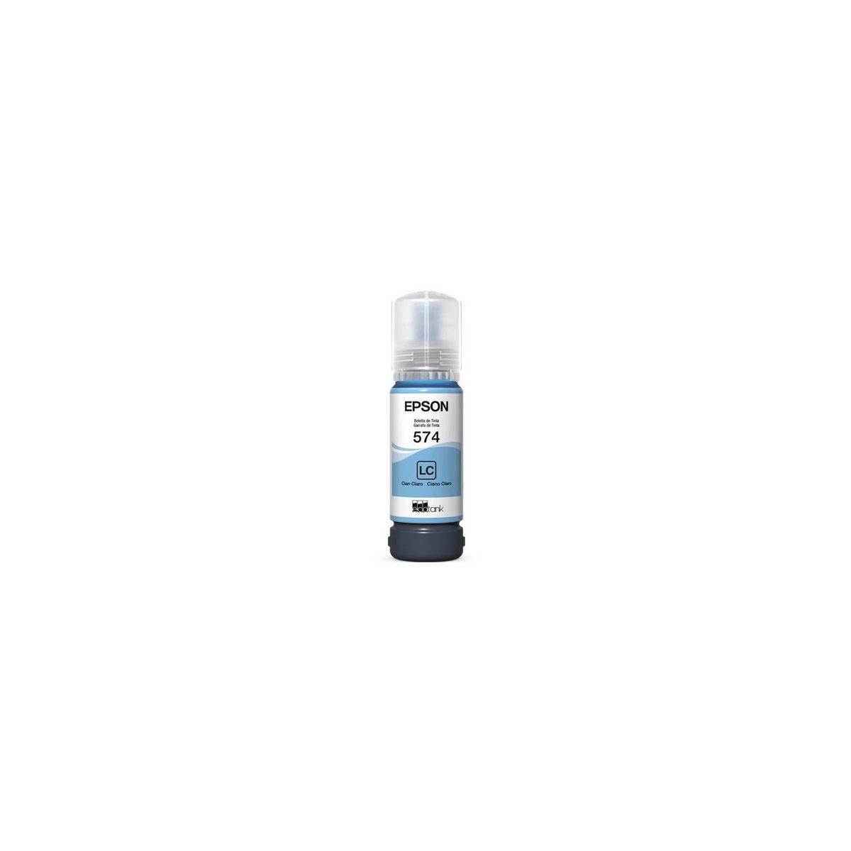 EPSON - Botella Tinta Epson CIAN LIGHT 574 T574 T574520 Para L8050 L18050 70ml