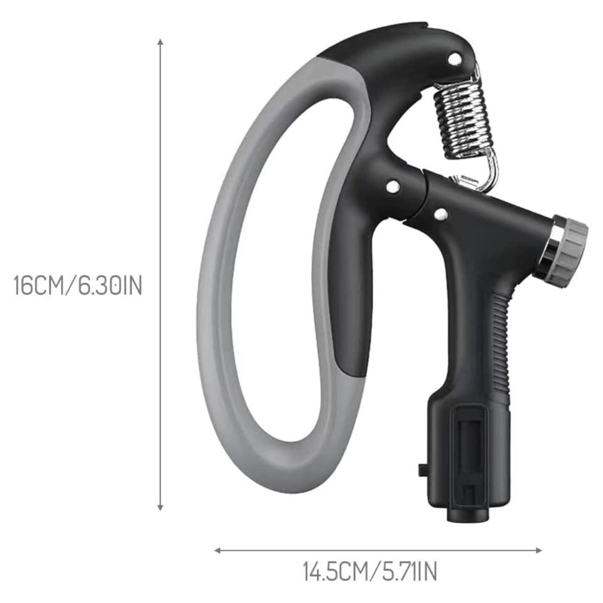 GENERICO - Hand Grip Pro 10-100kg Negro