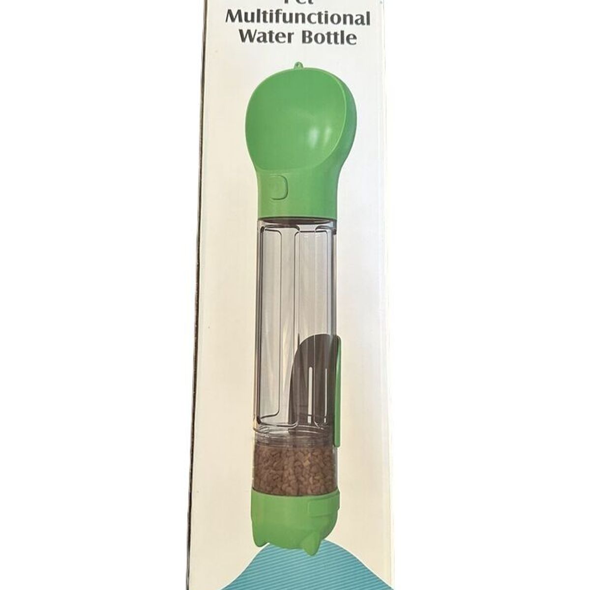 GENERICO - DISPENSADOR DE AGUA PORTÁTIL  PARA MASCOTAS CON DISPENSADOR DE BOLSAS