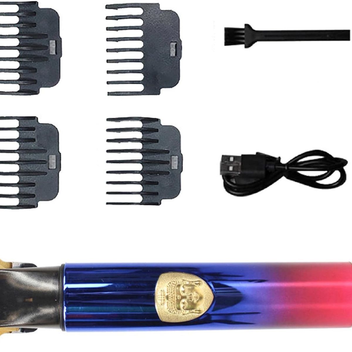 GENERICO - Cortapelos inalámbrico Recortadora de barba en relieve recargable