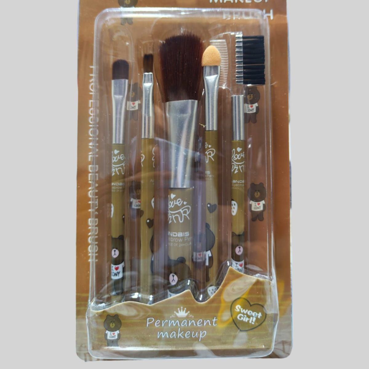 GENERICO - Juego de brochas de maquillaje