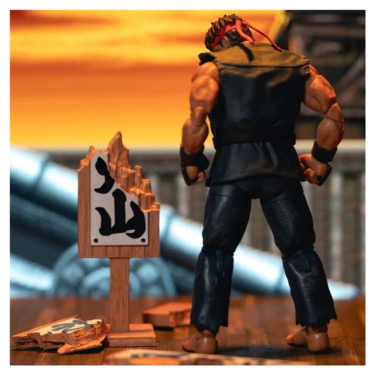 JADA TOYS - Figura de Acción Ultra Street Fighter 2 Evil Ryu Jada Toys