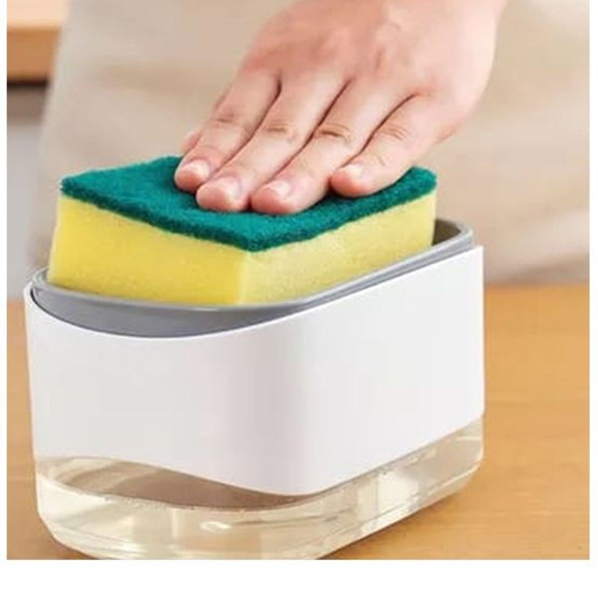 GENERICO - Dispensador de detergente líquido o lavavajilla Negro