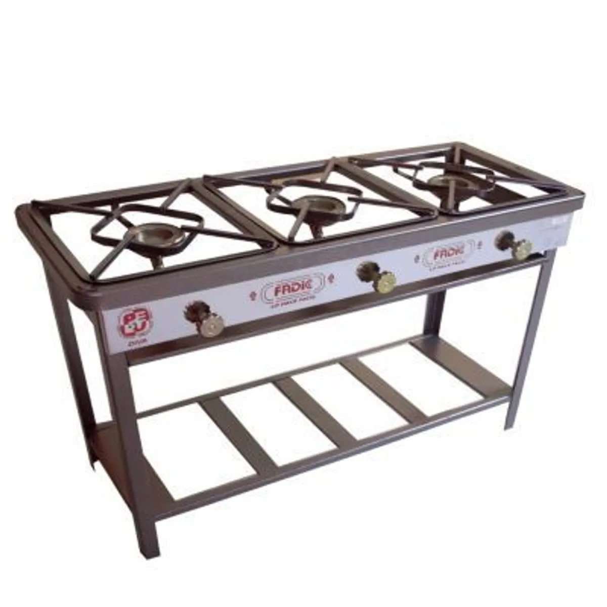 FADIC - Cocina Semi Industrial Fadic 3 Hornillas N° 3 FSI03-23