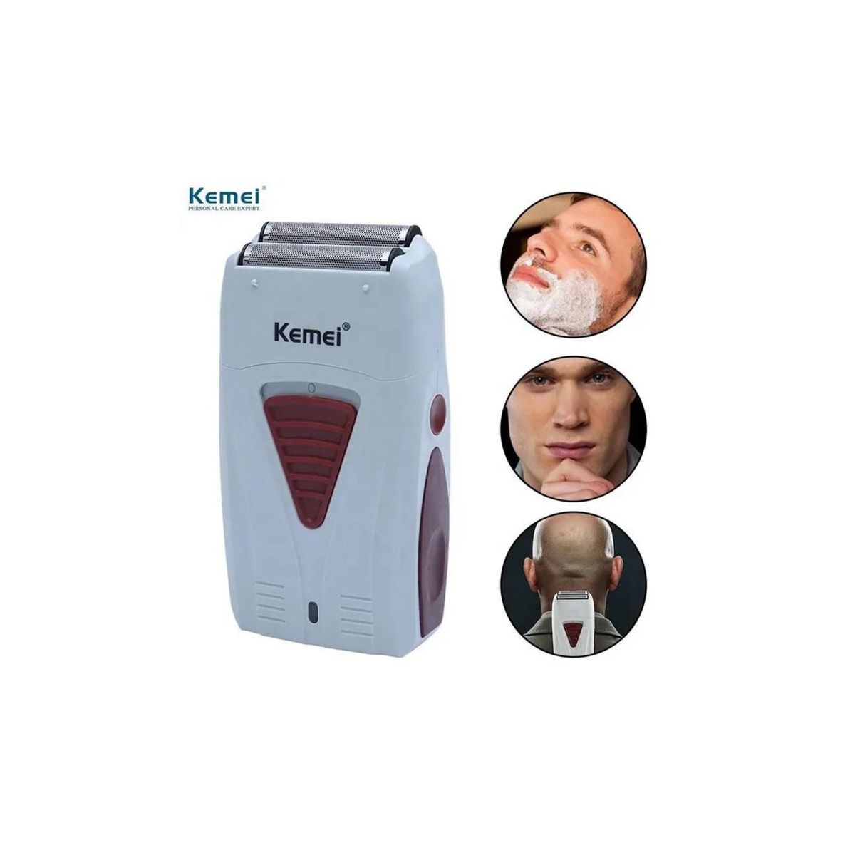 KEMEI - Máquina Afeitadora Rasuradora Shaver Profesional Kemei