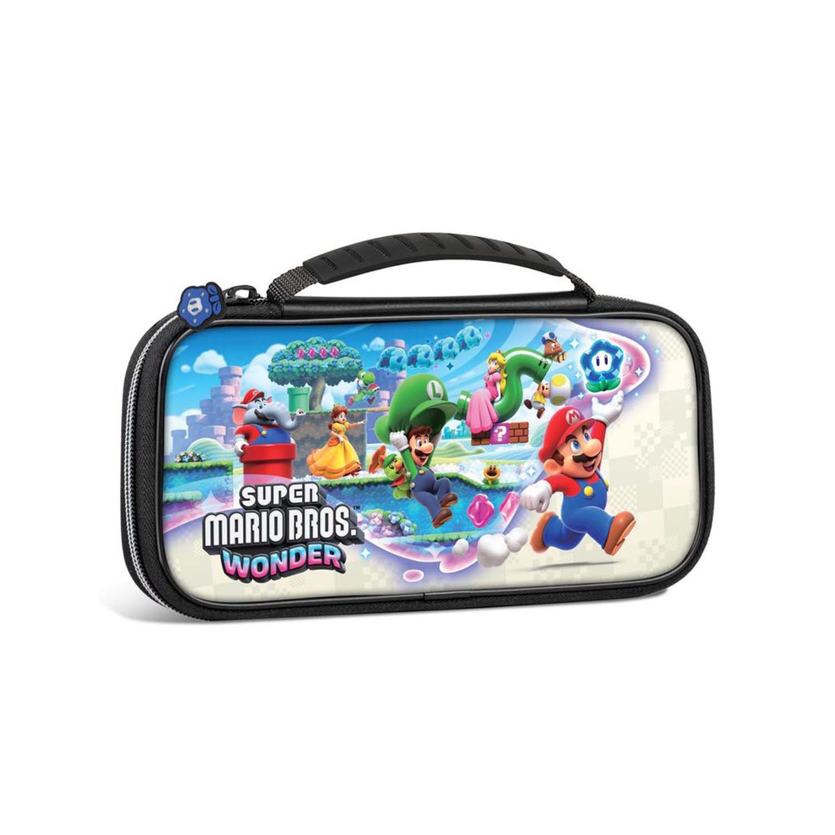 NINTENDO - Estuche Game Traveler Deluxe Travel Switch Super Mario Bros Wonder