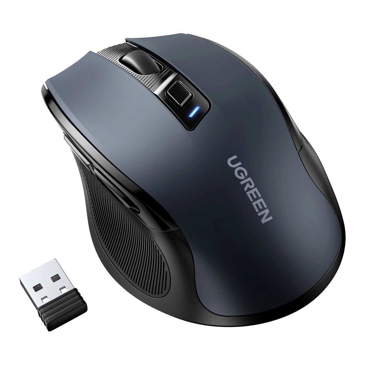 UGREEN - Mouse Ergonómico Wireless 2.4ghz Ugreen 4000 Dpi Mu006 Win Mac - 90545