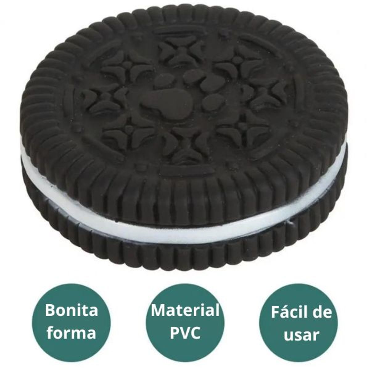 GENERICO - JUGUETE GALLETA OREO PARA PERROS-GATOS