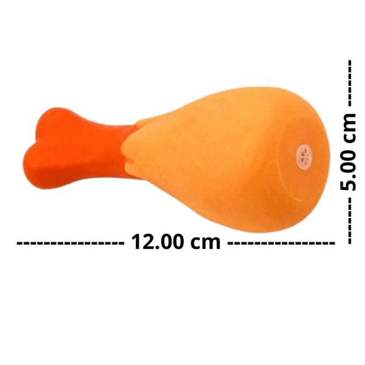 GENERICO - JUGUETE PIERNA DE POLLO PARA PERROS