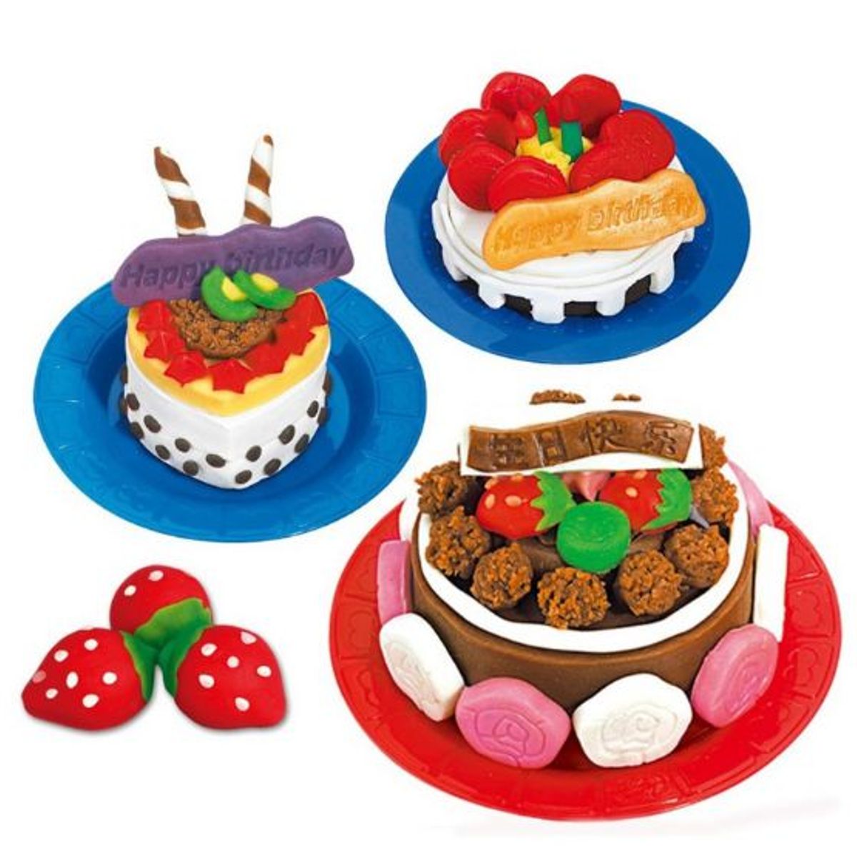 GENERICO - Plastilinas y Masas Mágicas de Torta de Cumpleaños