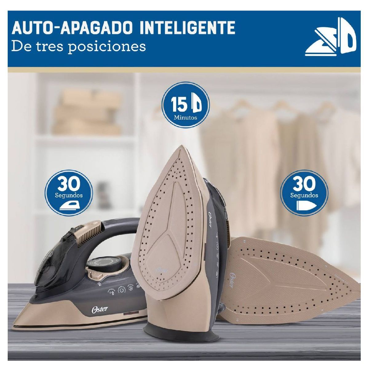 OSTER - Plancha De Vapor Oster Pressxpress Gcstpx9000b