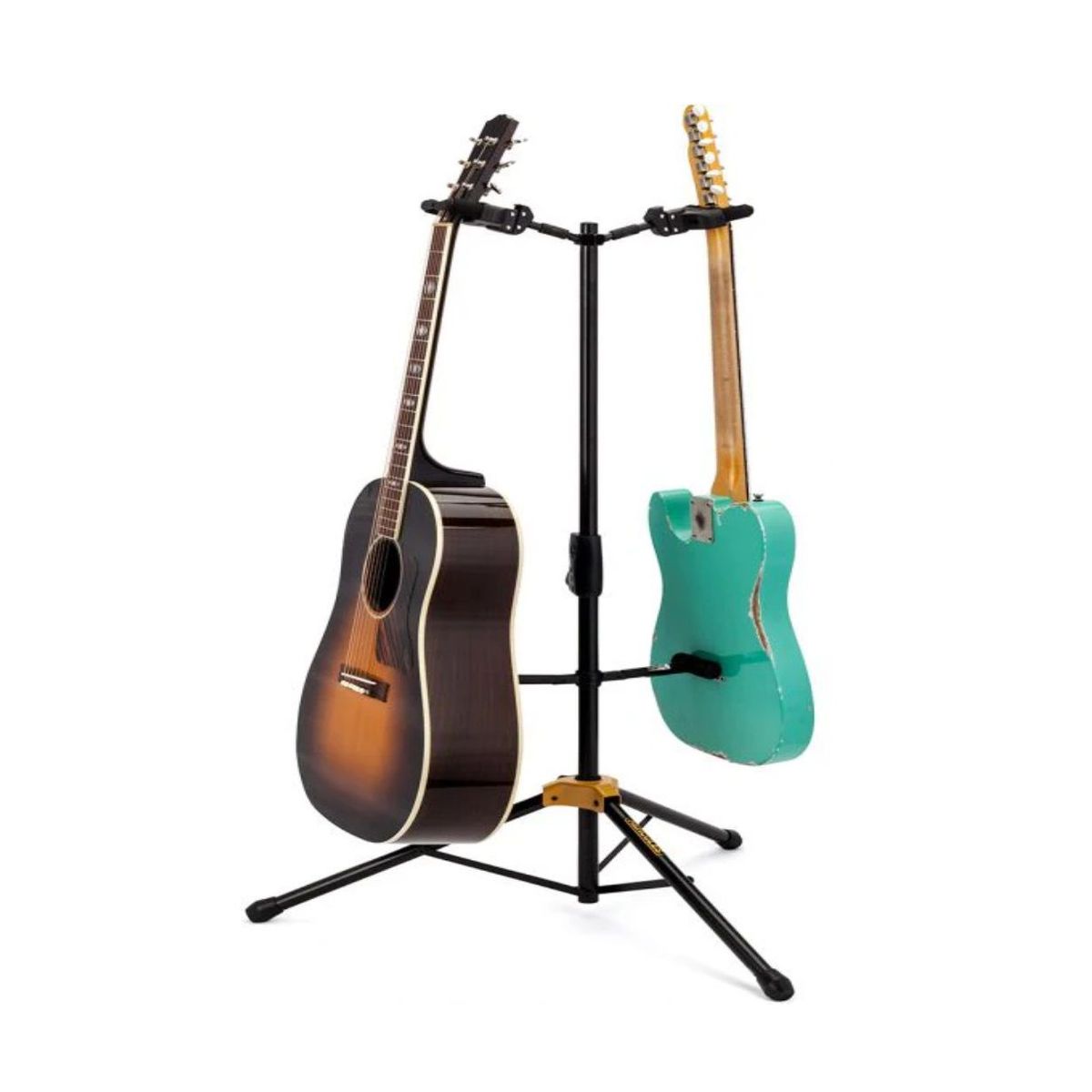 HERCULES - Soporte Doble para Guitarra o Bajo Hercules GS422B PLUS