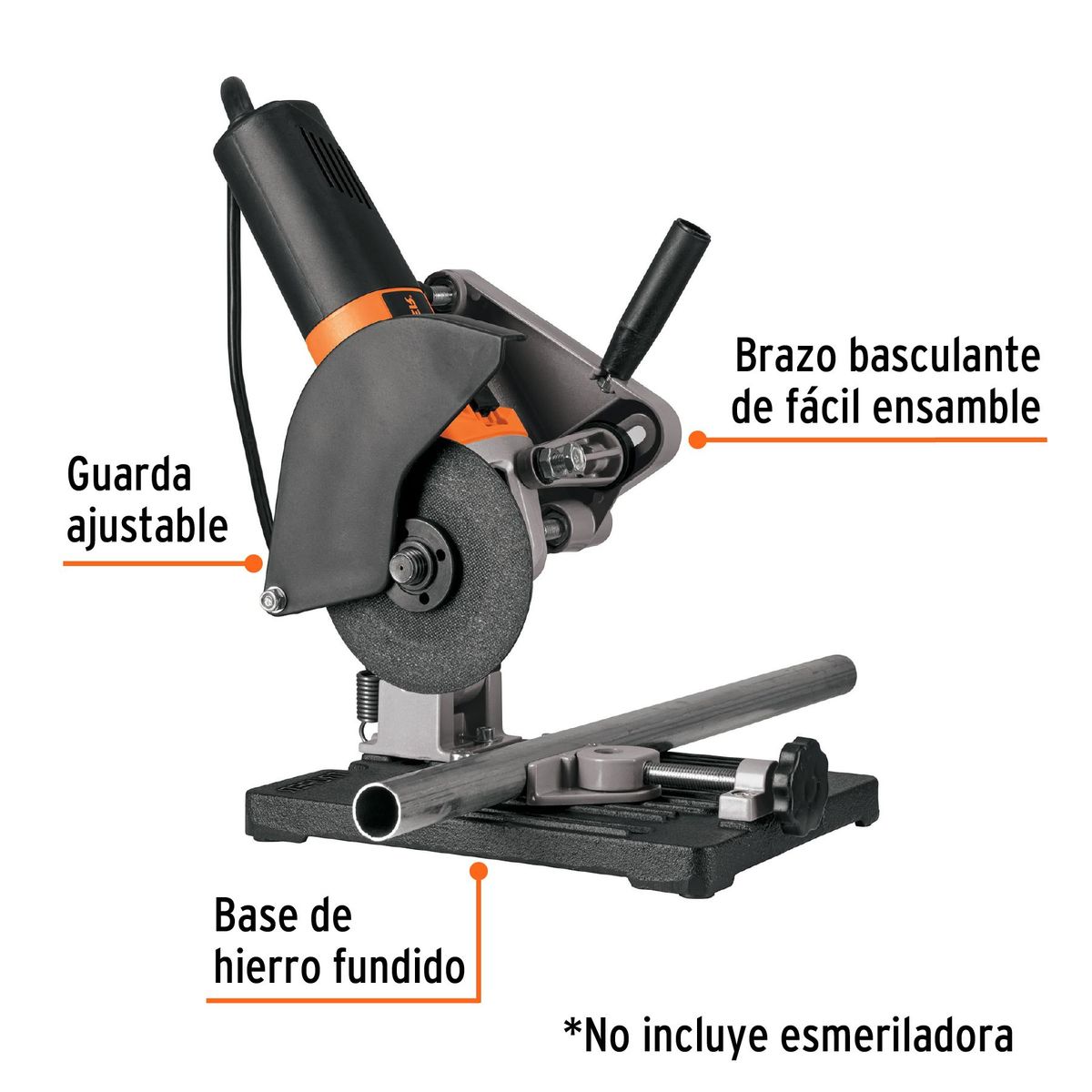 TRUPER - Soporte para Amoladora Angular de 4 1/2", 102273 Truper