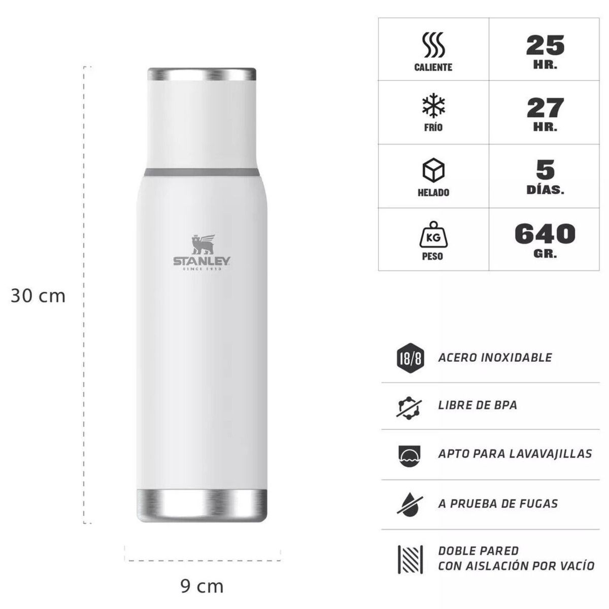 STANLEY - Termo Adventure To-Go Polar 1 L