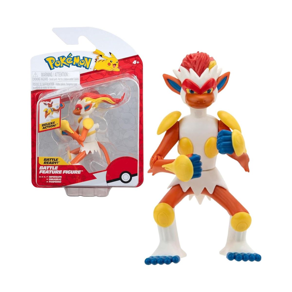 POKEMON - Pokemon Set Jazwares Garchomp Alakazam Infernape Cinderace