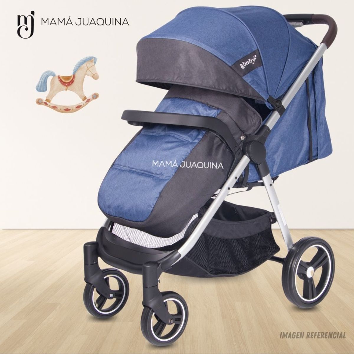 EBABY - Coche de Paseo «DASH» Edición Limitada Blue