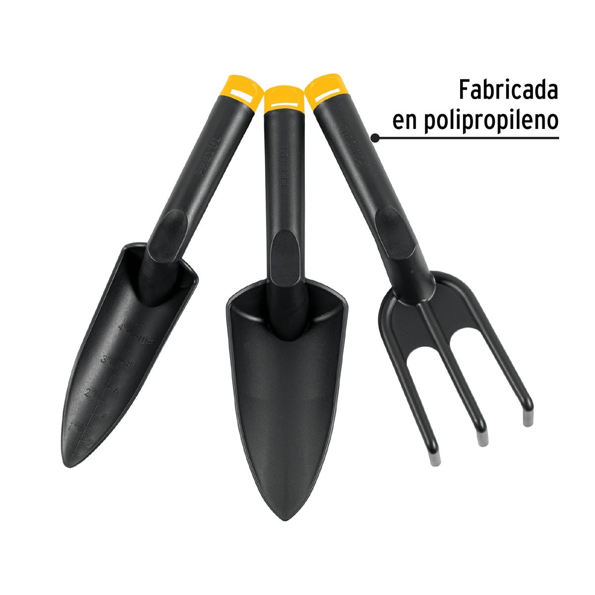 PRETUL - Juego de 3 herramientas de 11" para jardín