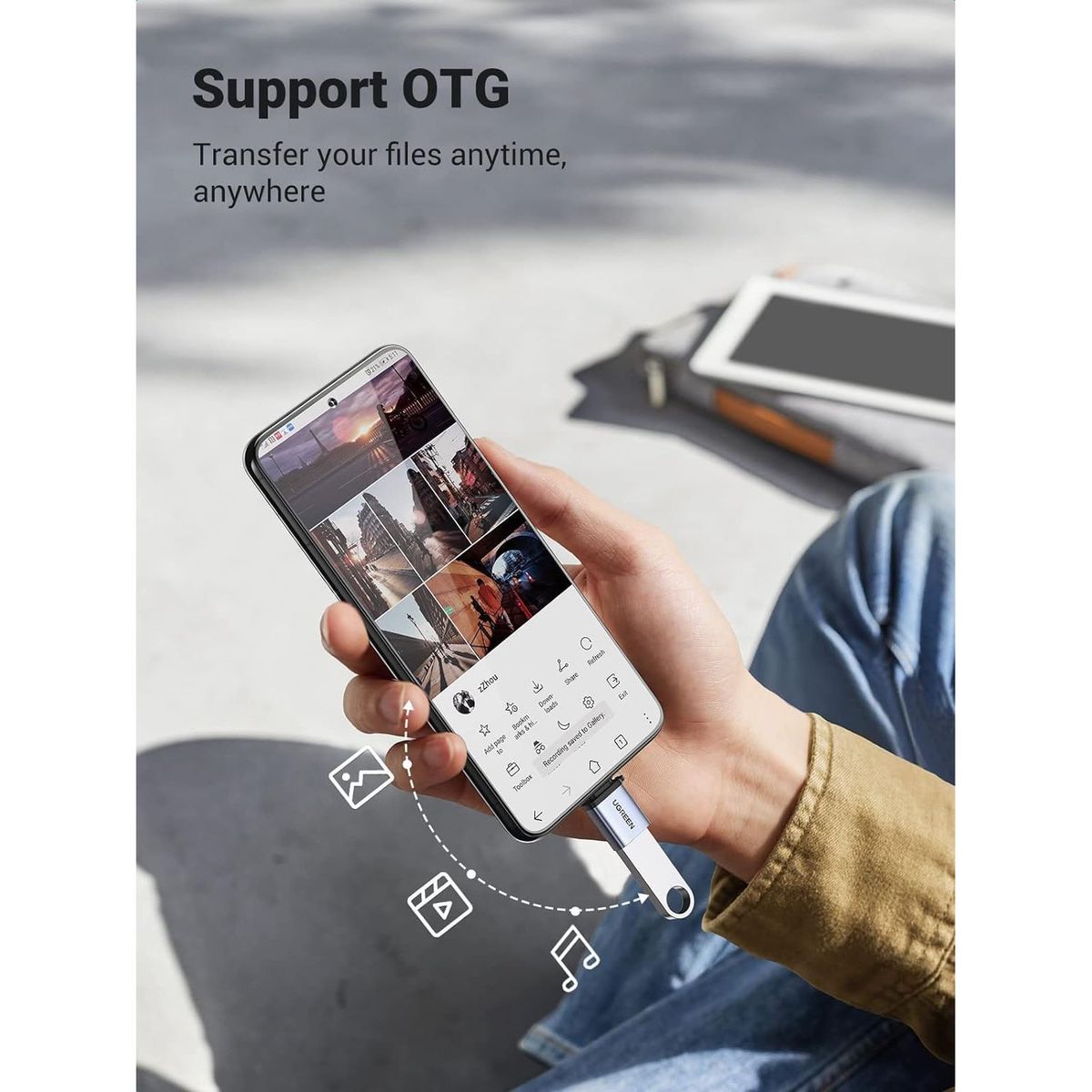 UGREEN - Adaptador USB-C a USB-A Ugreen Premium US270 - 50283