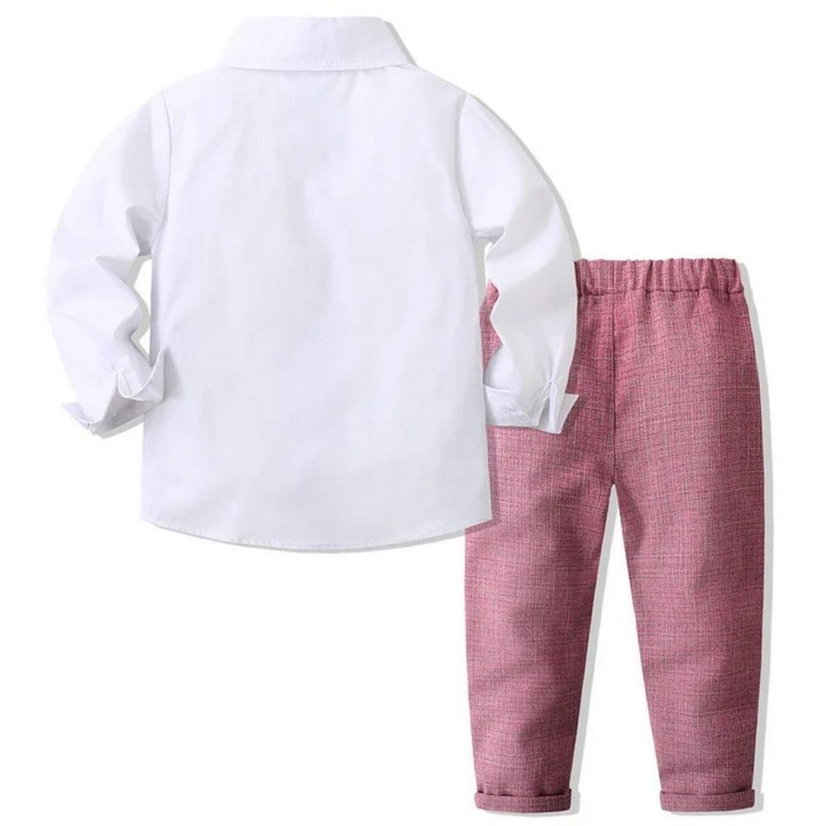 GENERICO - Terno de Niño 3 piezas -Pantalon +Camisa Chalequera + Corbata Michi