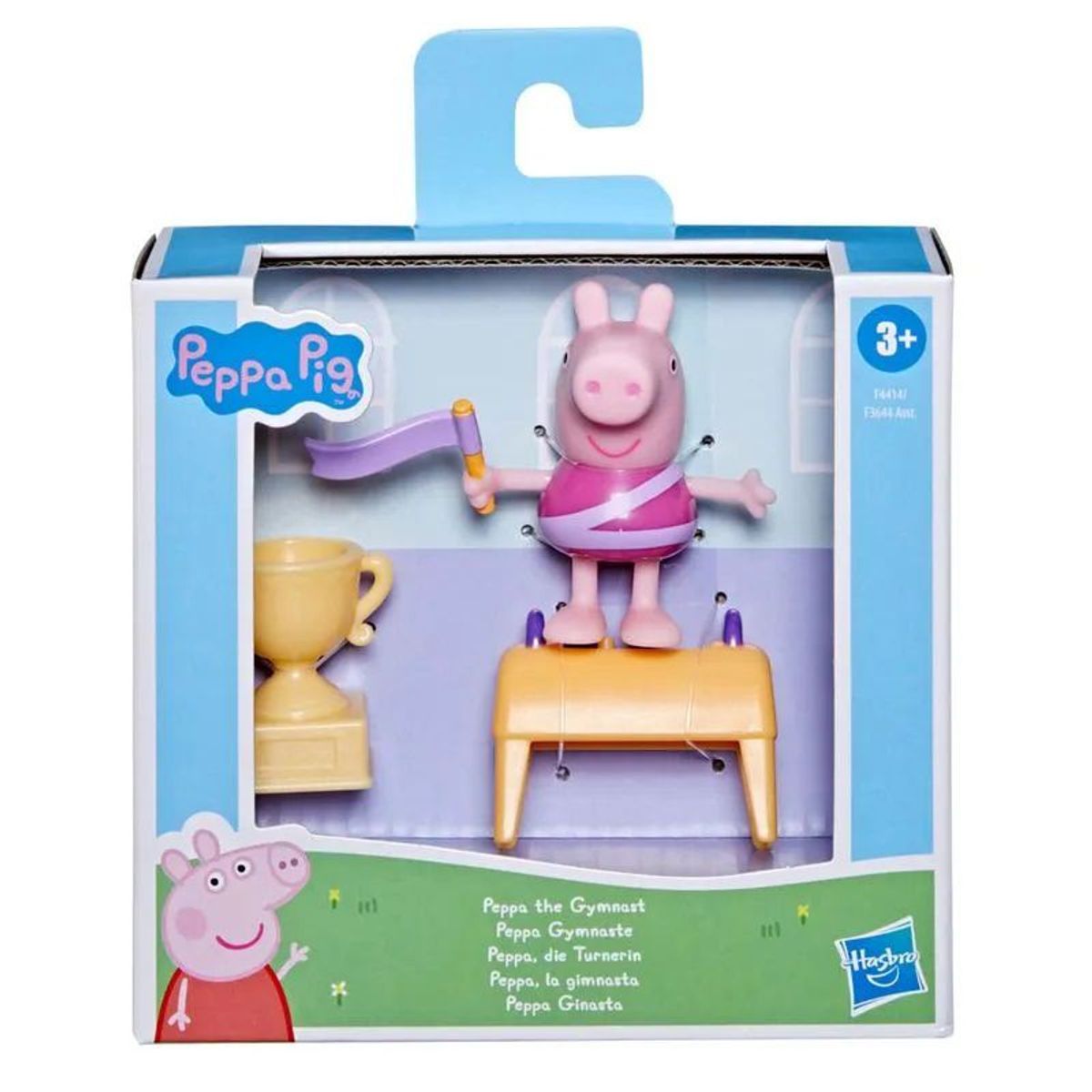 PEPPA PIG - Peppa Pig Gimnasta con Accesorios 6 cm