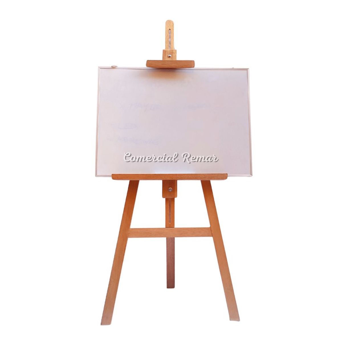 GENERICO - Caballete de Madera 1.45 m Profesional Tripode Pizarra Arte