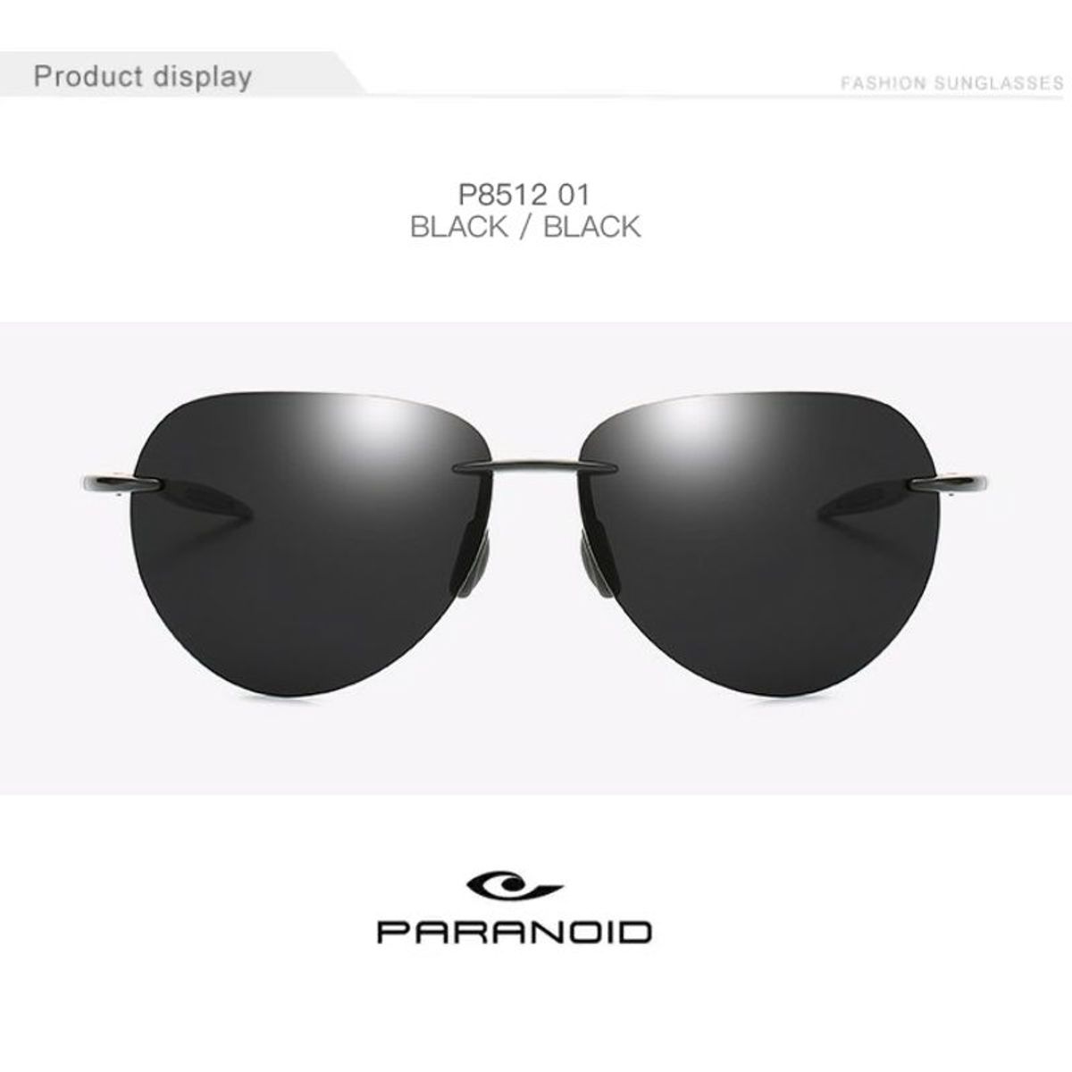 GENERICO - Lentes de Sol PARANOID Aviador - Polarizados - UV400