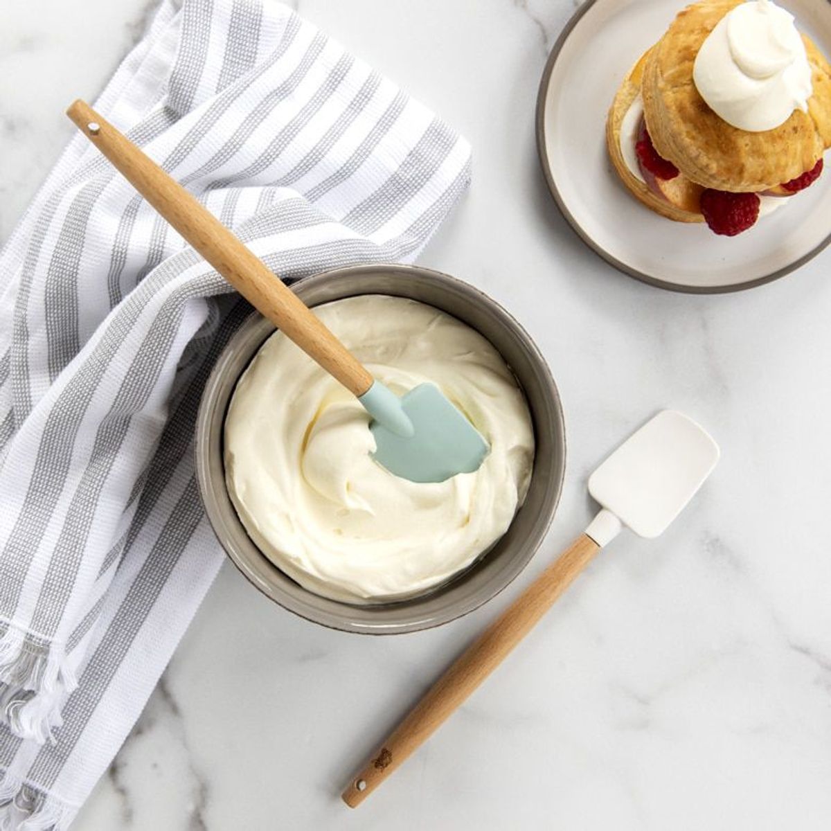 NORDIC WARE - Set de 2 mini espátulas de silicona