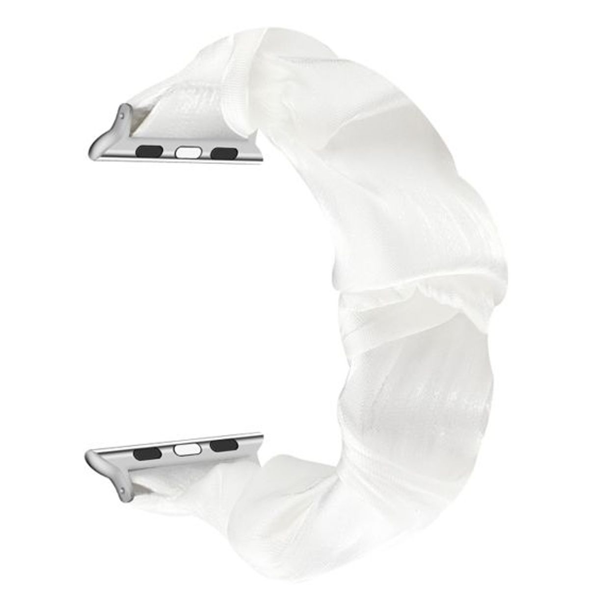 GENERICO - Correa Elástica Coletero para Apple Watch 38mm - Blanco