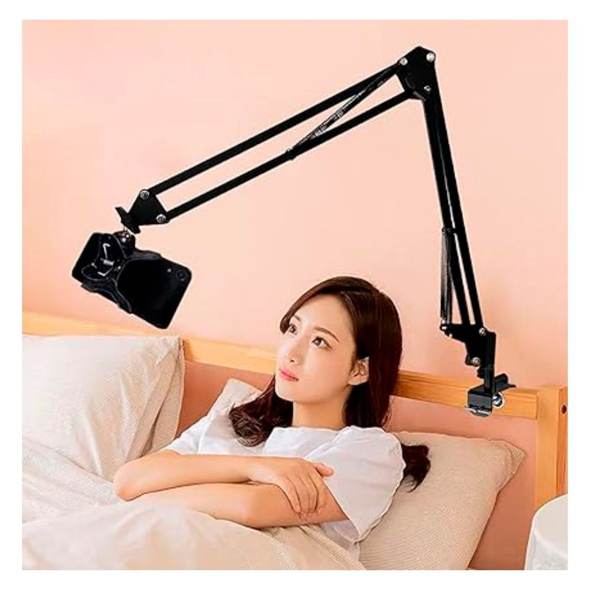 GENERICO - Soporte de escritorio para tableta Brazo Soporte Giratorio Ajustable