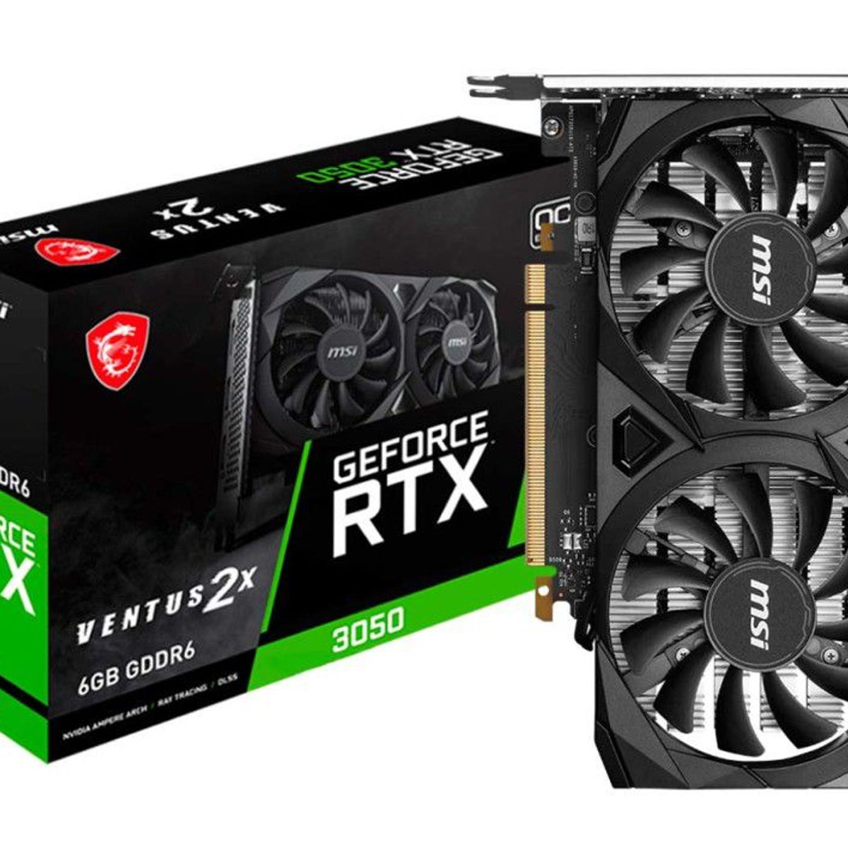 NVIDIA - Computadora PC GAMER Core i3 10100F + RAM 16GB + SSD 500GB + VIDEO RTX 3050 6GB