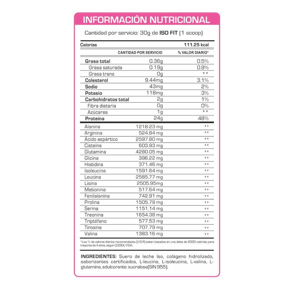 FITFEM - ISO FIT 1.2 KG CHOCOLATE + 100% CREATINE 500 GR SUPREME NUTRITION